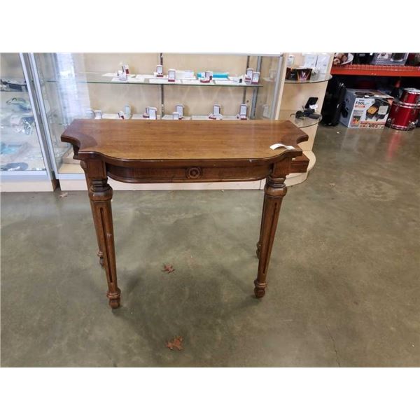 WALNUT HALL TABLE