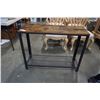 Image 1 : MODERN INDUSTRIAL SOFA TABLE