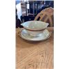 Image 3 : 13 SERVING PIECES OF ROSENTHAL SELB GERMAN AIDA CHINA - TUREEN W/ LID, ROUND SERVING BOWL, 2 SERVING