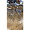 Image 11 : 72 PIECES OF ROSENTHAL SELB GERMAN AIDA CHINA SET AND 10 GOBLETS - 5 PLACE SETTING SERVING FOR 12, D