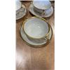 Image 3 : 72 PIECES OF ROSENTHAL SELB GERMAN AIDA CHINA SET AND 10 GOBLETS - 5 PLACE SETTING SERVING FOR 12, D