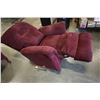 Image 5 : BURGUNDY LAZBOY RECLINER