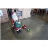 Image 2 : 31" CAST SANTA FIGURE AND CHRISTMAS MONKEY