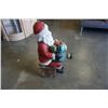 Image 3 : 31" CAST SANTA FIGURE AND CHRISTMAS MONKEY