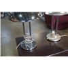 Image 1 : 2 RETRO METAL TABLE LAMPS