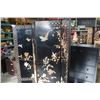 Image 2 : 4 PANEL EASTERN ROOM DIVIDER WITH STONE DECORATION