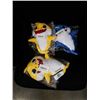 Image 1 : 3 NEW LIGHTS AND SOUND BABY SHARK PLUSH TOYS