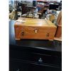 Image 3 : REPRODUCTION WELCO RADIO AND WOOD JEWELRY BOX