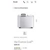 Image 1 : Breville The Custom Loaf Bread Maker - Working, Retail $299.95