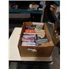 Image 1 : BOX OF DVDS,CDS AND VINTAGE COMIC BOOKS