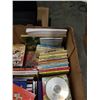 Image 3 : BOX OF DVDS,CDS AND VINTAGE COMIC BOOKS