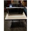 Image 1 : HAMILTON BEACH BRUSHED METAL MICROWAVE