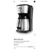 Image 1 : Black+Decker 12-cup Thermal Programmable Coffeemaker, Silver - working, Retail $134.69