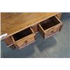 Image 3 : RUSTIC 4 DRAWER COFFEE TABLE AND 2 DRAWER ENDTABLE