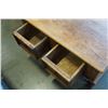 Image 5 : RUSTIC 4 DRAWER COFFEE TABLE AND 2 DRAWER ENDTABLE