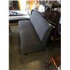 Image 2 : GREY UPHOLSTERED BUTTONBACK BENCH