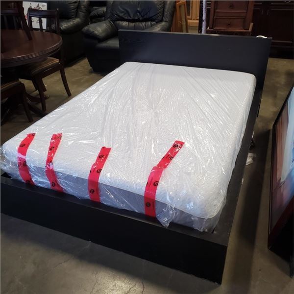 DOUBLE SIZE IKEA BEDFRAME AND ENDY MATTRESS - MATTRESS RETAIL $1295