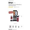 Image 1 : Ninja® Professional Blender & Nutri Ninja Cups - Working, Retail $199.99