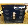 Image 3 : Delonghi Dedica DeLuxe Manual Espresso Machine, Cappuccino Maker - Stainless Steel - Retail $399.99