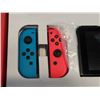 Image 3 : COMPLETE NINTENDO SWITCH CONSOLE WITH 2 JOYCONS TESTED AND WORKING IN BOX