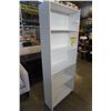 Image 3 : WHITE BOOKSHELF - 69 INCHES TALL