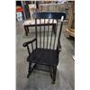 Image 1 : BLACK ROCKING CHAIR