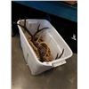 Image 1 : TOTE OF DEER HORNS AND ROPE
