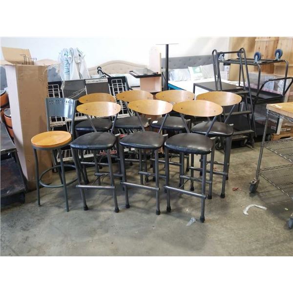 8 BAR STOOLS