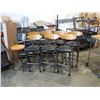 Image 1 : 8 BAR STOOLS