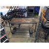 Image 1 : BLACK METAL 2 TIER CART