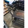 Image 2 : BLACK METAL 2 TIER CART