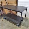 Image 2 : 2 TIER 4 WHEEL CART WITH HANDLE