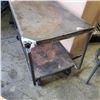 Image 2 : 2 TIER 4 WHEEL CART WITH HANDLE