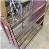 Image 3 : 2 METAL WIRE RETAIL DISPLAY RACKS