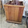 Image 5 : 7FT PLANTED EXOTIC TREE IN ROLLING PLANTER