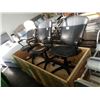 Image 1 : 3 ROLLING GAS LIFT OFFICE CHAIRS