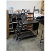 Image 1 : 4 WHEEL LADDER 2 TIER CART