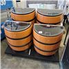 Image 1 : 4 STATION BULK BARREL BINS