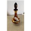 Image 4 : 7 PC BROWN GLAS DECANTER SET