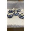 Image 1 : ROYAL CROWN DERBE - FOUR 3 PIECE CUP AND SAUCER SETS AND CREAM AND LIDDED SUGAR