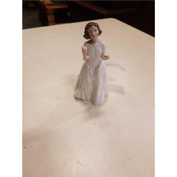 ROYAL DOULTON SIGNED LADY FIGURE - WELCOME HN 3764