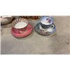 Image 2 : SADLER TEAPOT WITH ROYAL ALBERT AND ANSLEY TEACUPS, COTTAGE WARE AND BLUE JAY