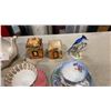 Image 3 : SADLER TEAPOT WITH ROYAL ALBERT AND ANSLEY TEACUPS, COTTAGE WARE AND BLUE JAY