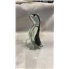 Image 2 : 2 ART GLASS ASH TRAYS, DOG AND ROOSTER AND ART GLASS PENGUIN