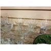Image 6 : LOT OF PINWHEEL CRYSTAL, HEAVY CUT CRYSTAL BOWL, STAINLESS COASTERS, ETC