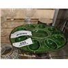 Image 7 : LOT OF PINWHEEL CRYSTAL, HEAVY CUT CRYSTAL BOWL, STAINLESS COASTERS, ETC