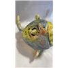 Image 10 : LIMITED EDITION FIGURES, ART GLASS PAPER WEIGHT, CRYSTAL FIGURES AND FISH PIGGYBANK FULL OF CHANGE