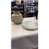 Image 13 : JAPAN CLOISONNE VASE AND 3 VASES, POTTERY, METAL