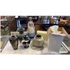 Image 1 : JAPAN CLOISONNE VASE AND 3 VASES, POTTERY, METAL