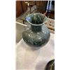 Image 3 : JAPAN CLOISONNE VASE AND 3 VASES, POTTERY, METAL